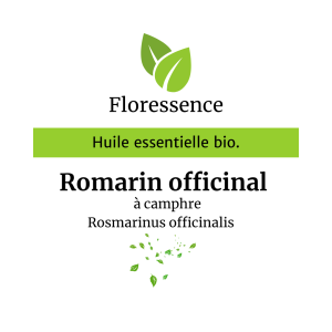 Huile essentielle Romarin Officinal à camphre Bio – Floressence