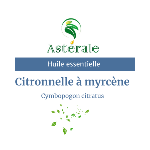 Huile essentielle Citronnelle à myrcène – Astérale