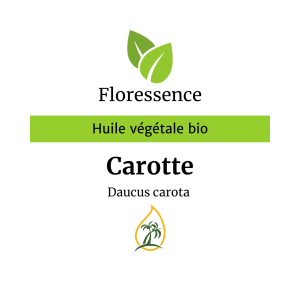 Huile végétale Carotte BIO PROMO – Floressence
