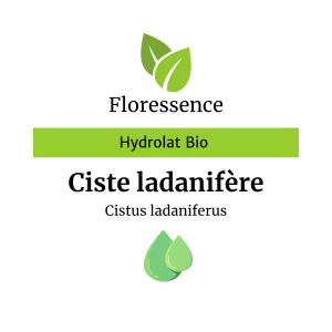 Hydrolat Ciste ladanifère BIO – Floressence