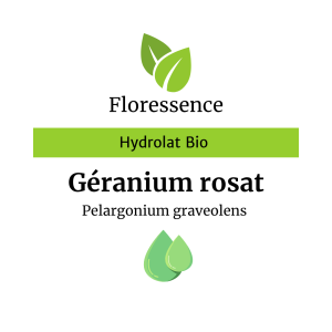 Hydrolat Géranium rosat BIO – Floressence