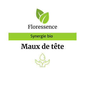 Synergie Roll-on soin Maux de tête Bio (10ML) – Floressence
