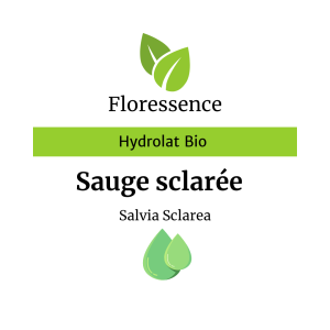 Hydrolat Sauge sclarée Bio – Floressence